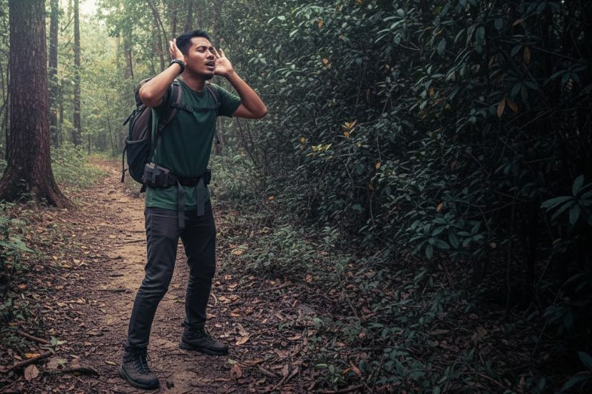 Laungan azan menyelamatkan lelaki dari tersesat di alam misteri. -Gambar hiasan AI