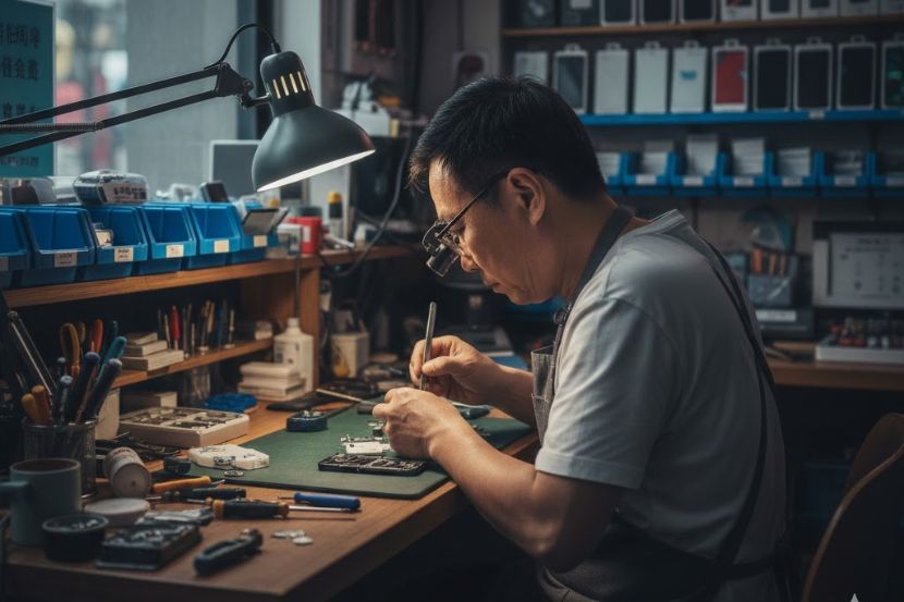 Terdapat individu tidak jujur dalam bekerja dengan menceroboh privasi pemilik telefon ketika membaiki. -Gambar hiasan AI