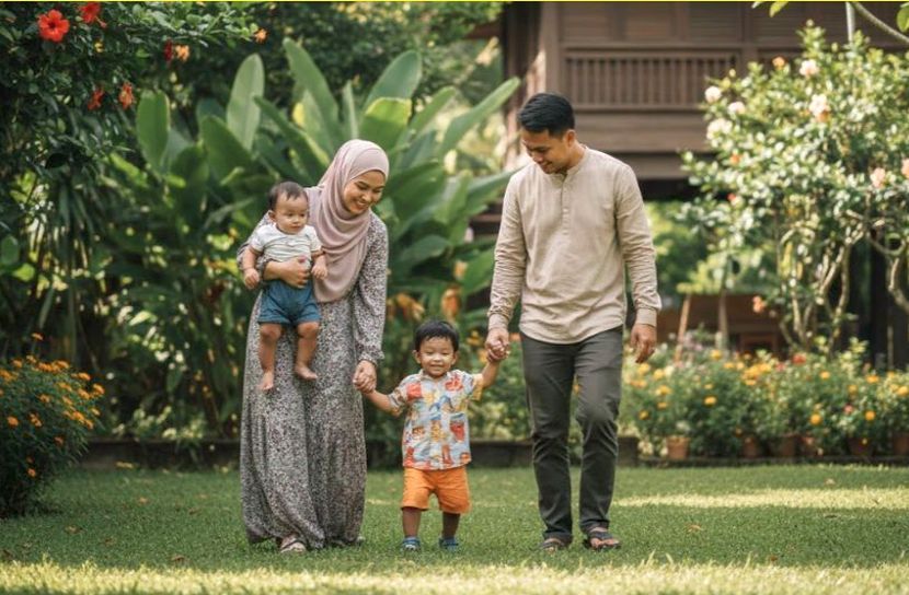 Anak-anak perlu diberi fahaman jelas mengenai aurat. -Gambar hiasan AI