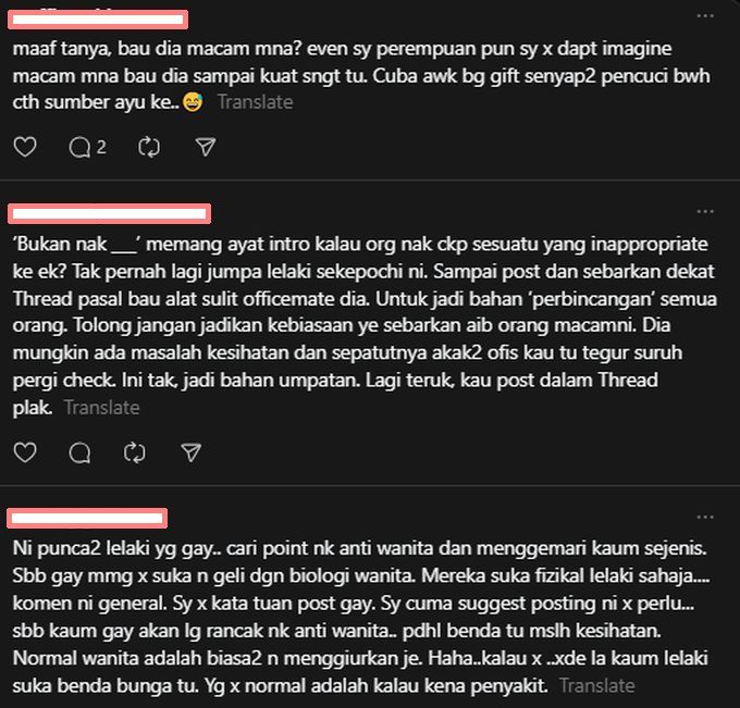 Reaksi netizen.