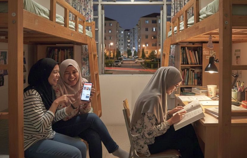 Kebanyakan pelajar gemar membeli belah secara atas talian. -Gambar hiasan