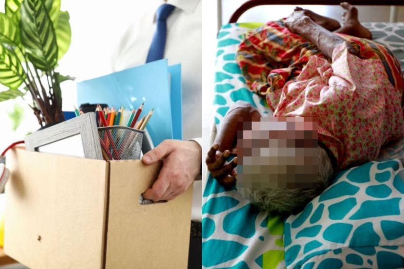 Segelintir individu sanggup berhenti kerja demi menjaga orang tua yang sakit. -Gambar hiasan