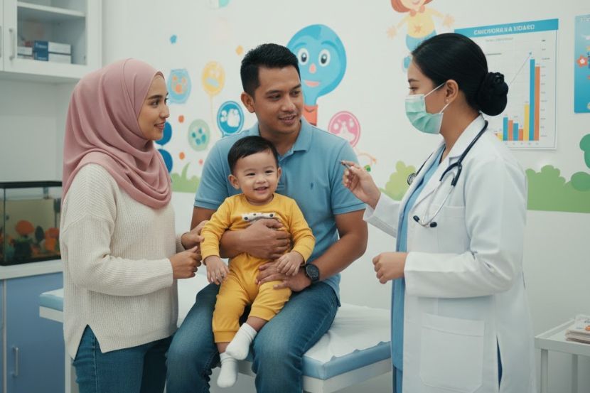 Mendapatkan nasihat doktor langkah terbaik untuk mengenal pasti masalah si kecil -Gambar hiasan AI