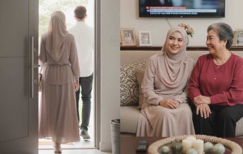 Setiap lelaki mahu hubungan antara ibu dan isterinya rapat. -Gambar hiasan AI