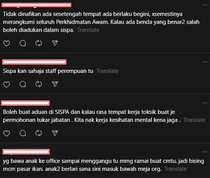 Reaksi netizen.