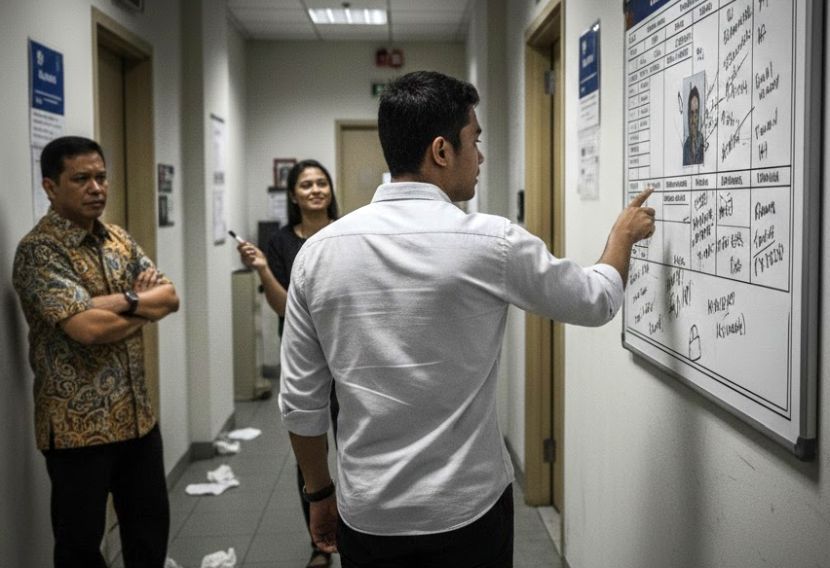 Kegiatan buli boleh terjadi di pejabat kerajaan. -Gambar hiasan AI