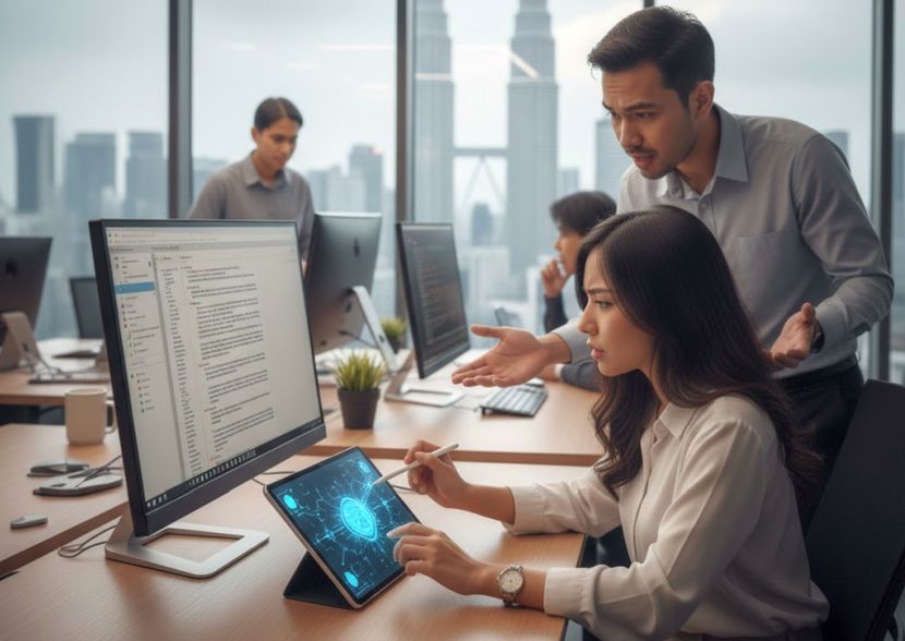 Kesilapan dalam memberi arahan pada AI akan menyebabkan hasil yang diterima tidak memuaskan. -Gambar hiasan AI