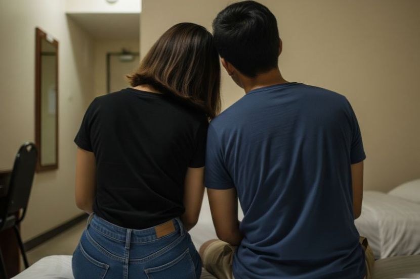 Berdua-duaan bukan sahaja boleh mendatangkan fitnah tetapi boleh mengakibatkan berlaku zina. -Gambar hiasan AI