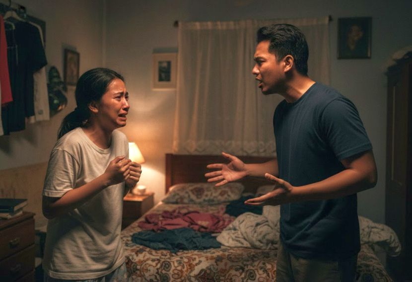 Gangguan emosi yang dialami wanita akan menyebabkan trauma sehingga mengakibatkan masalah kesihatan dalaman. -Gambar hiasan AI