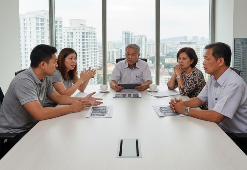 Perbincangan antara pemilik dan pihak pengurusan perlu dilakukan. -Gambar hiasan AI