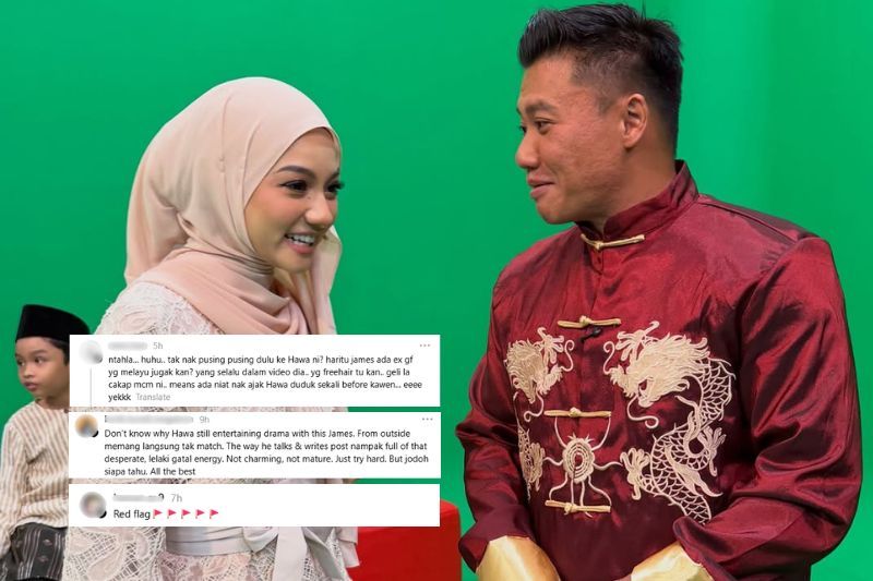 Antara komen-komen netizen di media sosial.