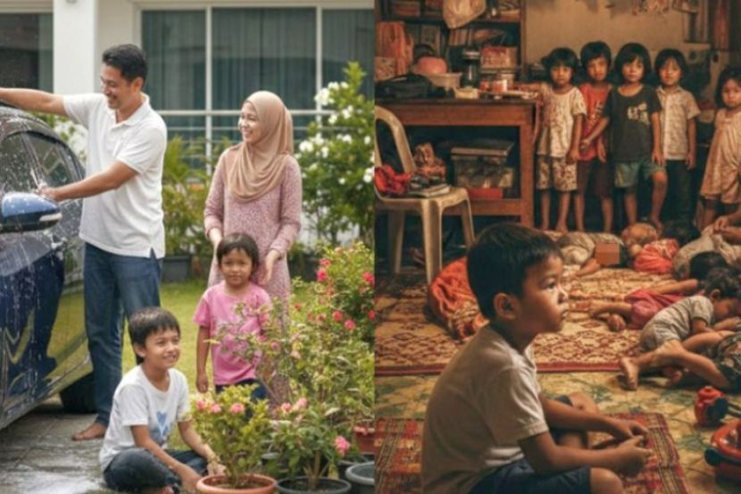 Setiap individu mempunyai pandangan yang berbeza mengenai kehidupan berkeluarga. -Gambar hiasan AI