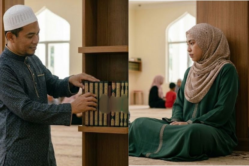 Sebagai ibu bapa kita perlu menerima teguran orang lain berkaitan adab anak. -Gambar hiasan AI