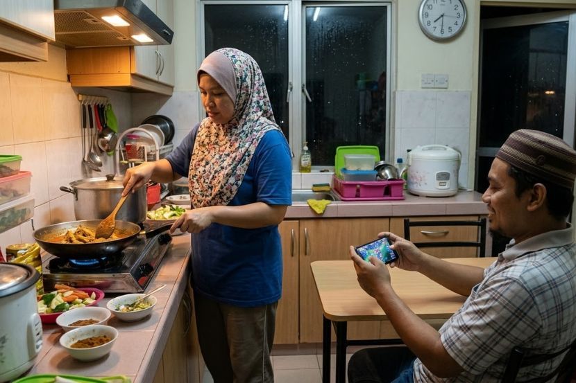 Ada suami bersifat kedekut terhadap isteri dan anak-anak. -Gambar hiasan AI