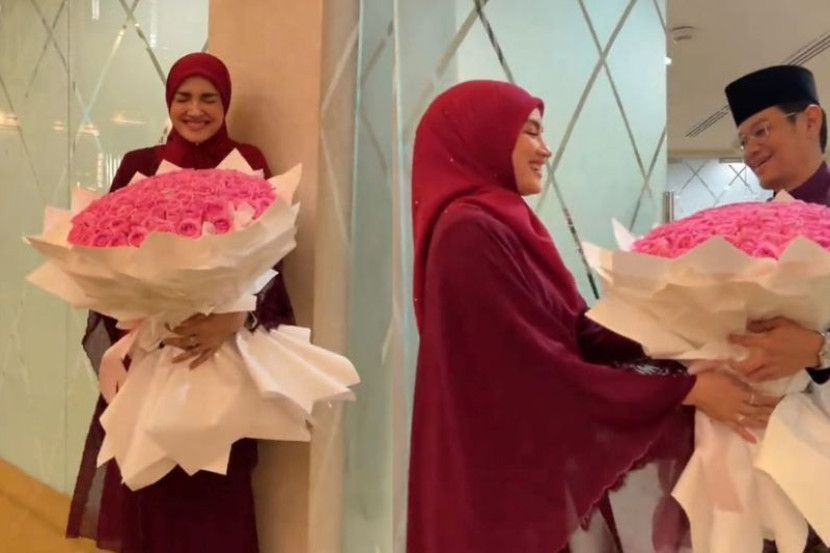 Peminat sebelum ini seakan merestui hubungan Fazura (kiri) dan Que.