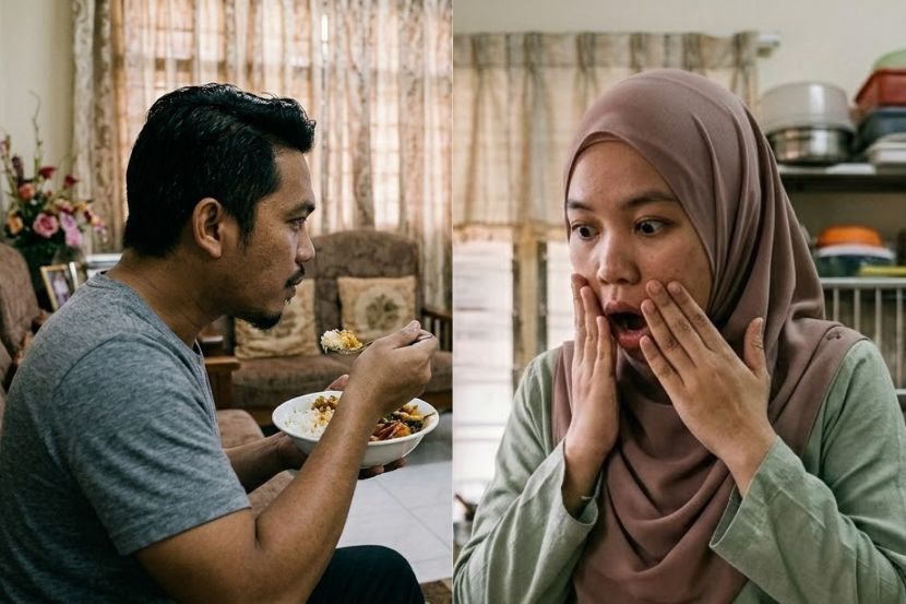 Isteri perlu menegur suami jika dia malas berpuasa. -Gambar hiasan AI