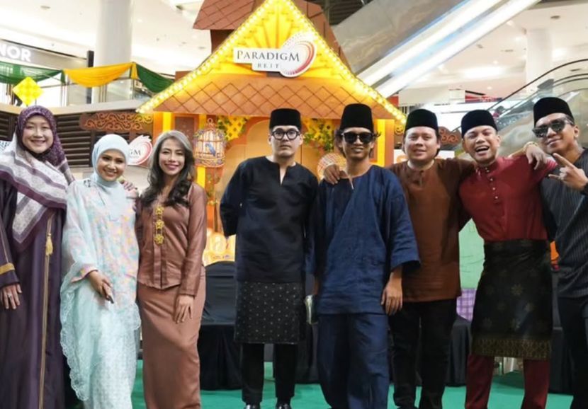 Suria raikan kemeriahan Aidilfitri dengan meriah.