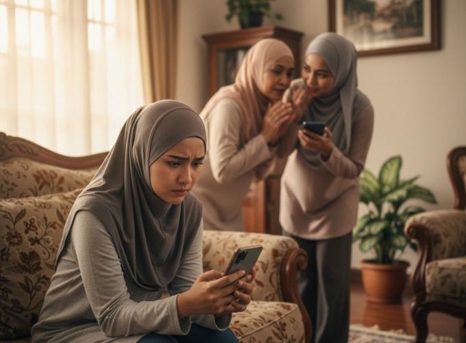 Sikap mentua adakalanya menyakiti hati dan perasaan menantu perempuan. -Gambar hiasan AI