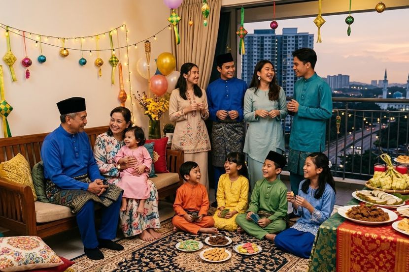 Setiap daripada kita inginkan pakaian baharu semasa menyambut Aidilfitri. -Gambar hiasan AI