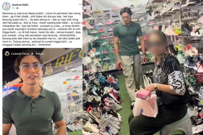 Azmirul sebelum ini pernah mengeluarkan kenyataan di media sosial namun memadam semula hantaran dibuat.