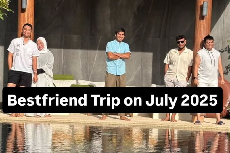 Syed Saddiq (tengah) memaklumkan tentang hubungannya dengan Bella kepada sahabat baik pada Julai tahun lalu.