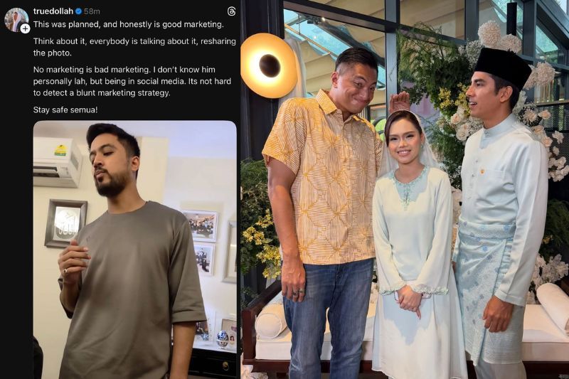 Perkongsian Space Dolla di Threads miliknya.