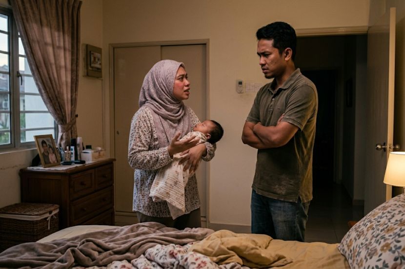 Anak-anak selalu menjadi mangsa bila ibu bapa bergaduh. -Gambar hiasan AI