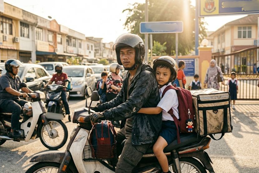 Ibu bapa perlu bertanggungjawab sepenuhnya terhadap anak tanpa mengharapkan orang lain. -Gambar hiasan AI