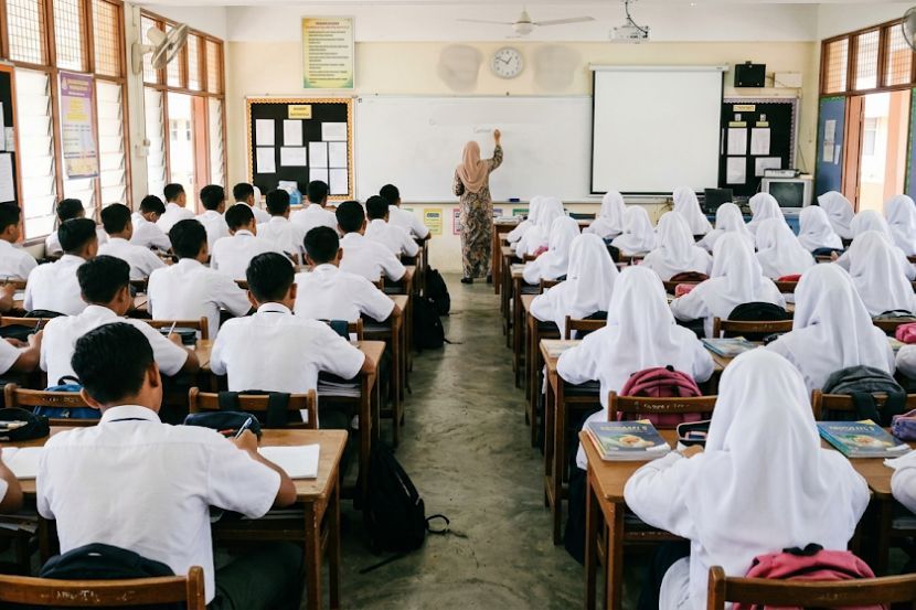 Tumpuan sepenuhnya di dalam kelas membantu pelajar memahami subjek diajar guru. -Gambar hiasan AI
