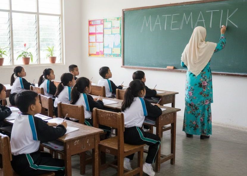 Golongan pendidik turut bertanggungjawab mendidik sahsiah dan akhlak murid di sekolah. -Gambar hiasan AI