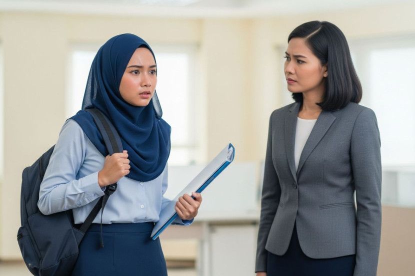 Kebanyakan pelajar praktikal berharap mempunyai peluang untuk diserap sebagai kakitangan. -Gambar hiasan AI