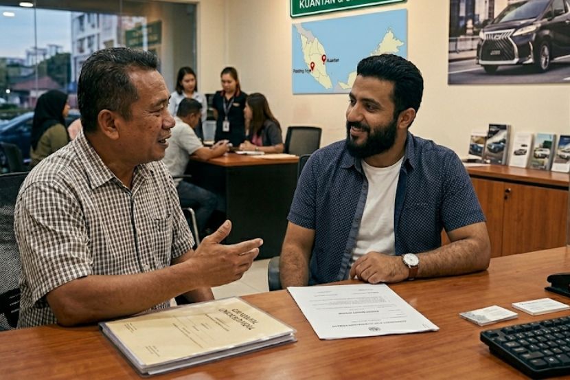 Menandatangani perjanjian dan mengambil deposit antara langkah awal bagi mengelak kerugian dalam perkhidmatan kereta sewa. -Gambar hiasan AI