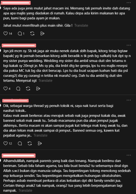 Reaksi netizen.
