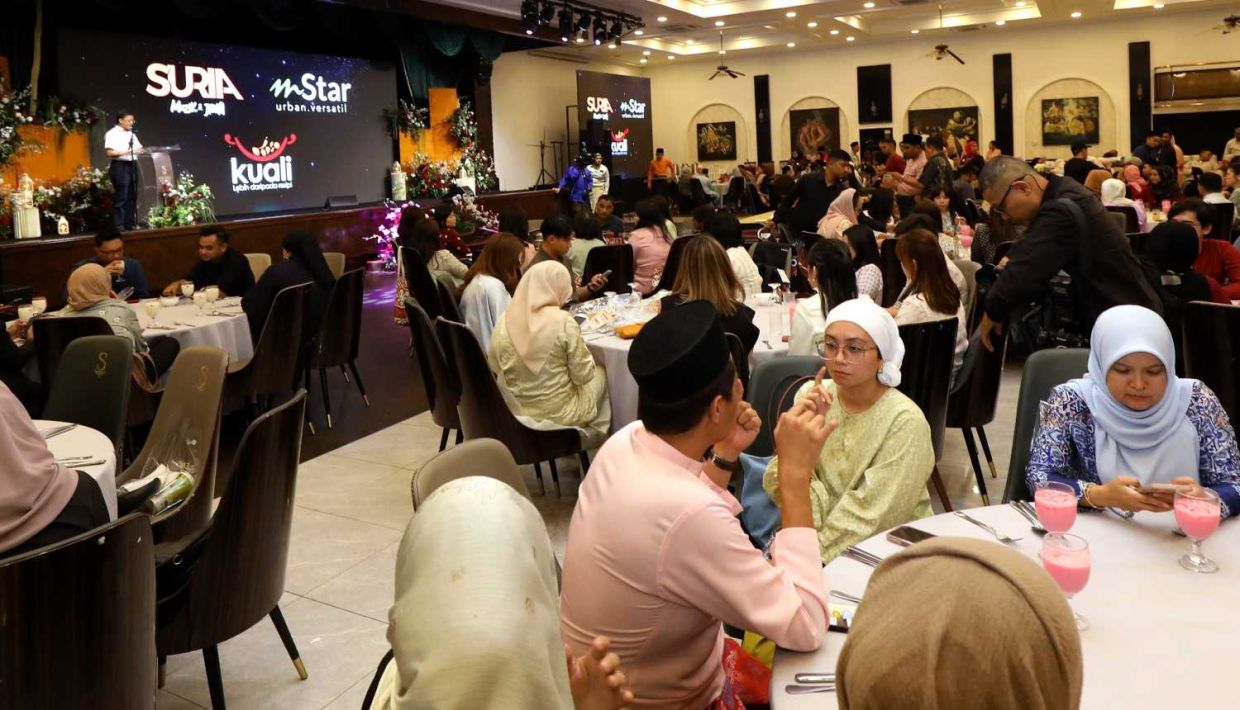 Rumah Terbuka Next Level menggabungkan 3 produk Melayu sempena sambutan 55 tahun Star Media Group Bhd. — AZLINA ABDULLAH/The Star