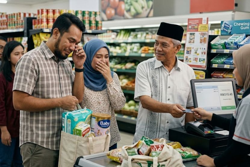 Sikap membantu orang lain dalam kesusahan adalah amalan terpuji. -Gambar hiasan AI