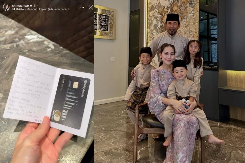 Perkongsian Shima di Instastory miliknya menarik perhatian ramai.