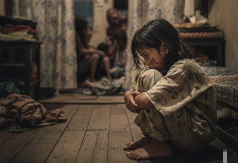 Kanak-kanak yang kurang kasih sayang cenderung alami masalah kemurungan. -Gambar hiasan AI