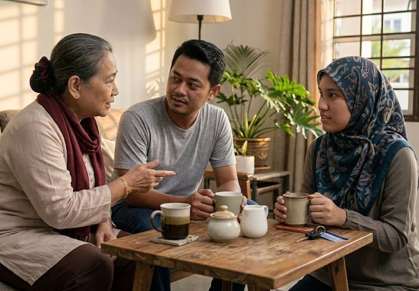 Hubungan menantu dan ibu mentua boleh menjadi renggang disebabkan salah faham. -Gambar hiasan AI