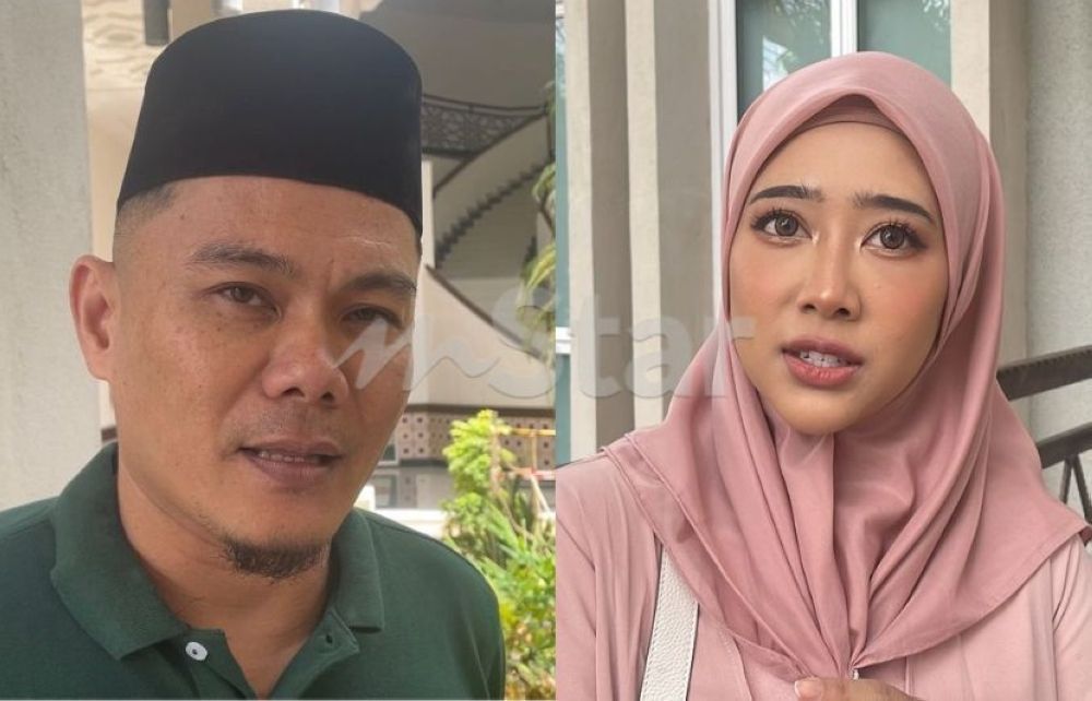 Fatin mahu Adam (kiri) lunaskan tanggungjawab sebagai bapa kepada anak mereka.