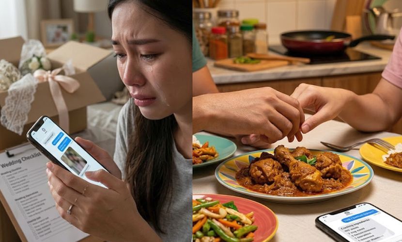 Segelintir individu diuji dengan kecurangan pasangan semasa tempoh pertunangan. -Gambar hiasan AI
