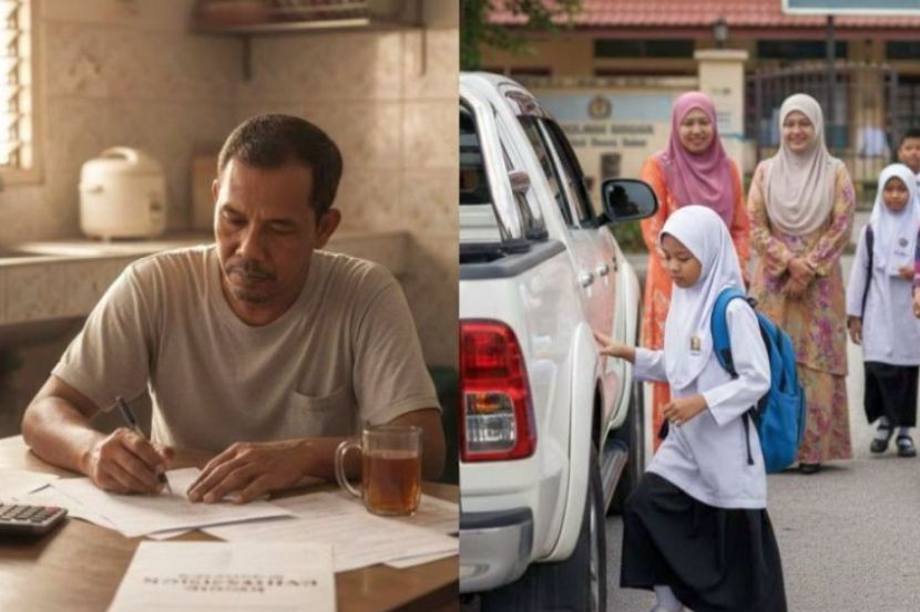 Segelintir ibu bapa sanggup memanipulasikan dokumen pengesahan pendapatan demi memperoleh bantuan sekolah. -Gambar hiasan AI