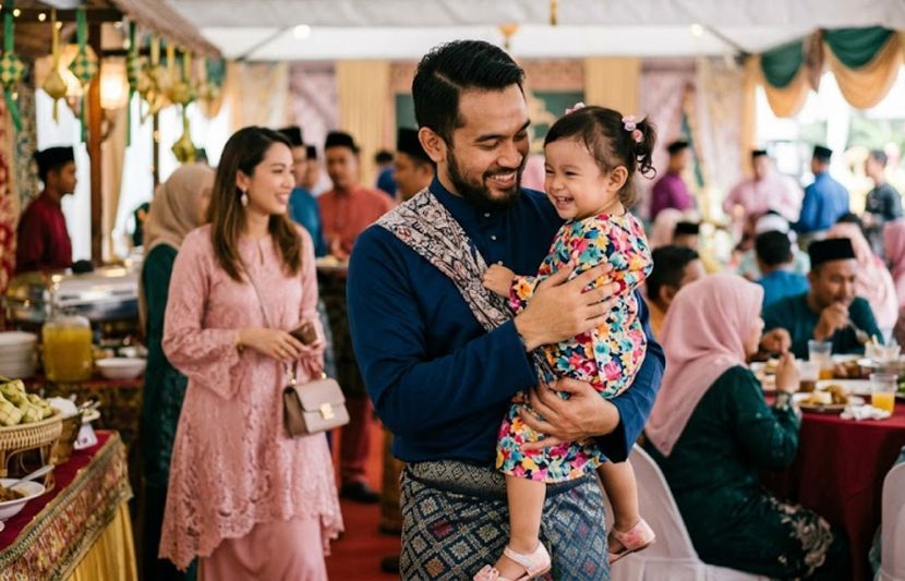 Masyarakat masih menganggap lelaki yang menjaga dan mengurus anak sebagai tabu. -Gambar hiasan AI