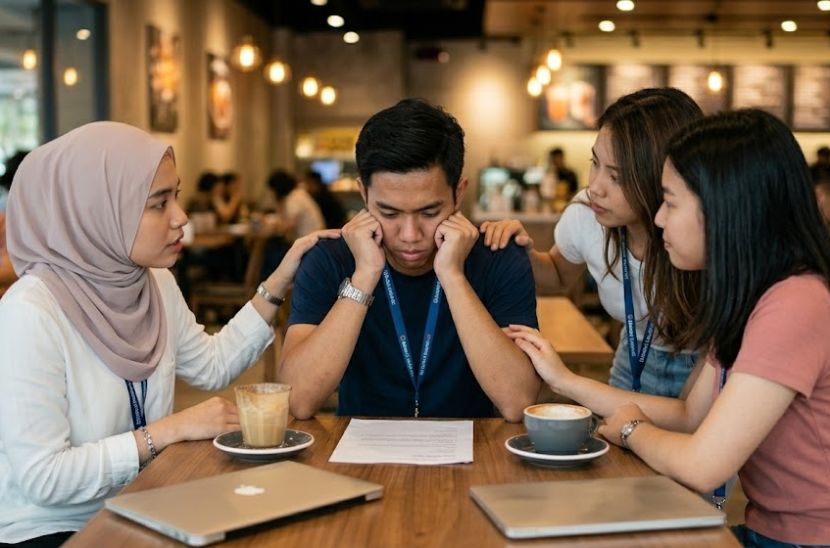 Calon pelatih industri pasti berasa kecewa apabila permohonan mereka ditolak. -Gambar hiasan AI