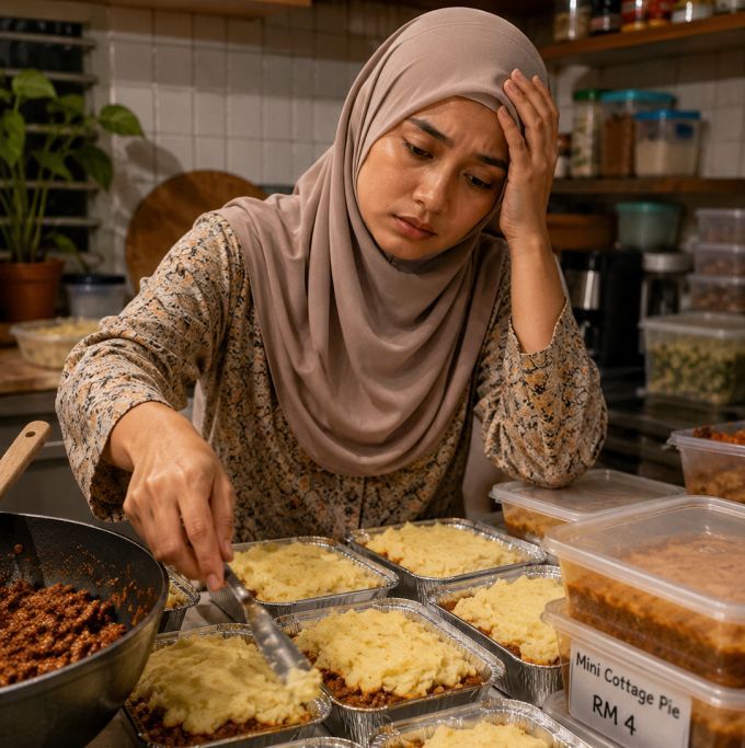 Menghasilkan produk jualan bukanlah perkara mudah. -Gambar hiasan AI