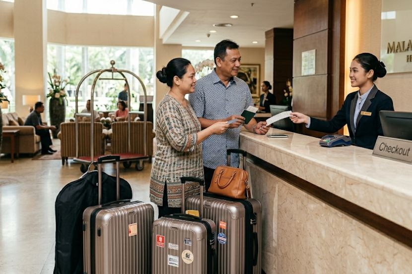 Kebiasaanya pihak hotel tidak memeriksa keadaan bilik ketika daftar keluar. -Gambar hiasan AI