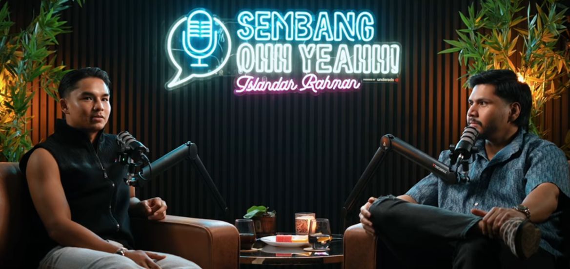Jojo ketika bersiaran di podcast SembangOhhYeahh.