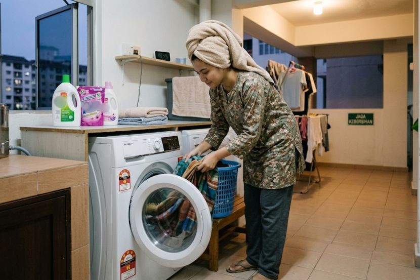 Pakaian dalam perlu dijemur ditempat yang sukar dilihat orang luar. -Gambar hiasan AI