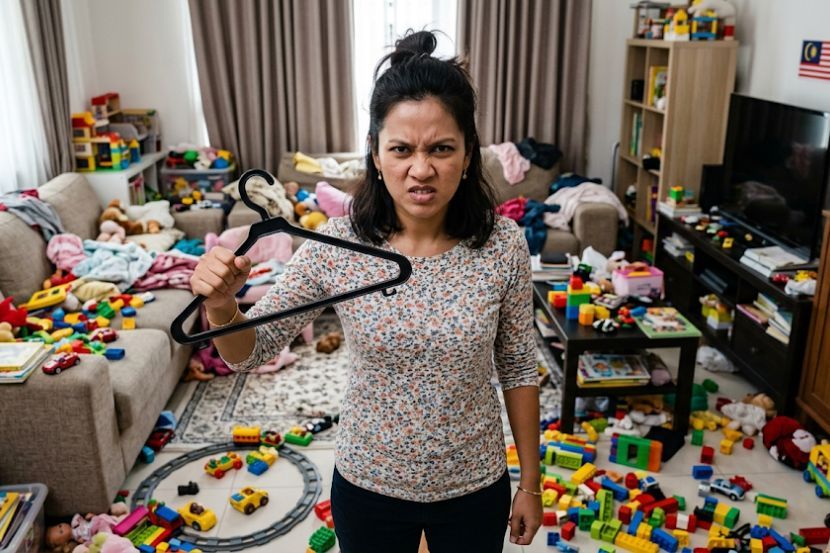 Ibu tiri sering digambarkan sangat bertegas dengan anak tiri. -Gambar hiasan AI