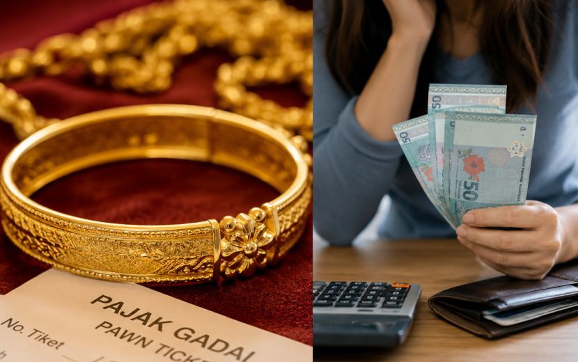 Memajak barang kemas yang dimiliki adalah jalan terakhir untuk mereka yang mengalami masalah kewangan. -Gambar hiasan AI
