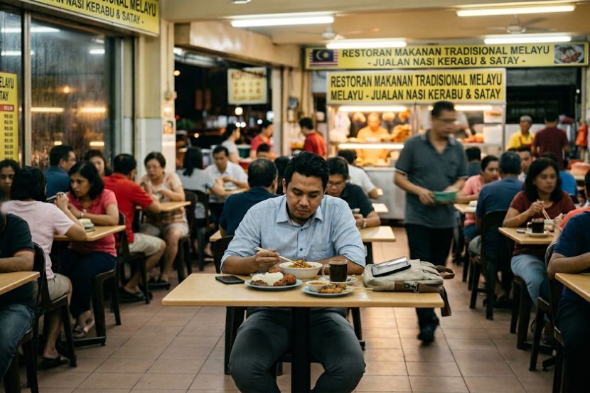 Tekanan hidup turut mempengaruhi seseorang lebih selesa menyendiri. -Gambar hiasan AI